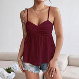 New Fashion Sexy Casual Chiffon Lace Lace Spaghetti-strap