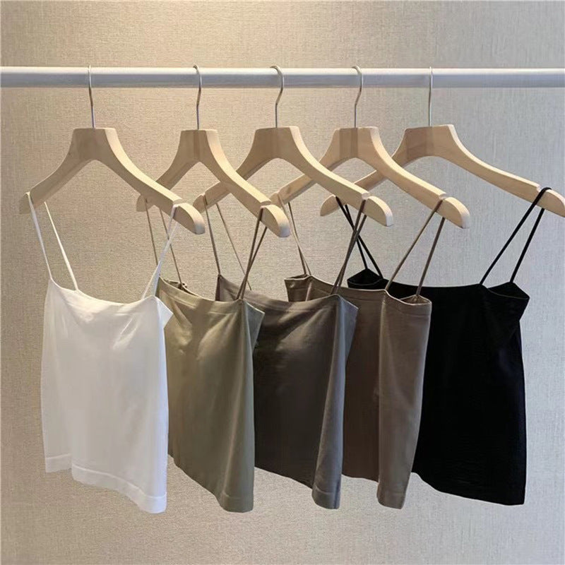 Solid Color Camisole Women's Summer Base Long Tube Top