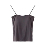 Solid Color Camisole Women's Summer Base Long Tube Top