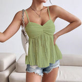 New Fashion Sexy Casual Chiffon Lace Lace Spaghetti-strap