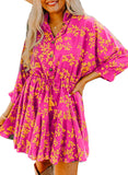 Women's Fashion Loose Cool Printing Dress