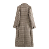 Women's Fashion Single-breasted Overcoat Coat