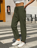 Women's New Casual Cotton And Linen Trousers