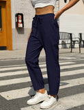 Women's New Casual Cotton And Linen Trousers