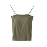 Solid Color Camisole Women's Summer Base Long Tube Top