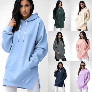 Women's Mouse Bag With Shoulder Sleeve Hooded Casual Sweatshirt